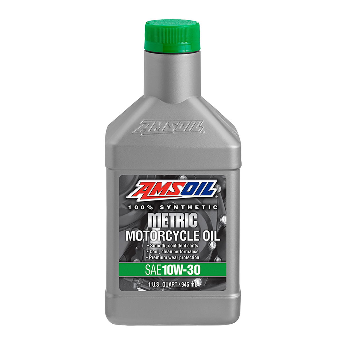 AMSOIL 10W30 100% SYNTHETIC 4T PERFORMANCE MOTORCYCLE OIL