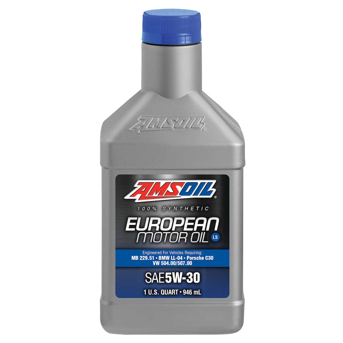 AMSOIL EXTENDED-LIFE 5W-30 100% SYNTHETIC EUROPEAN  MOTOR OIL
