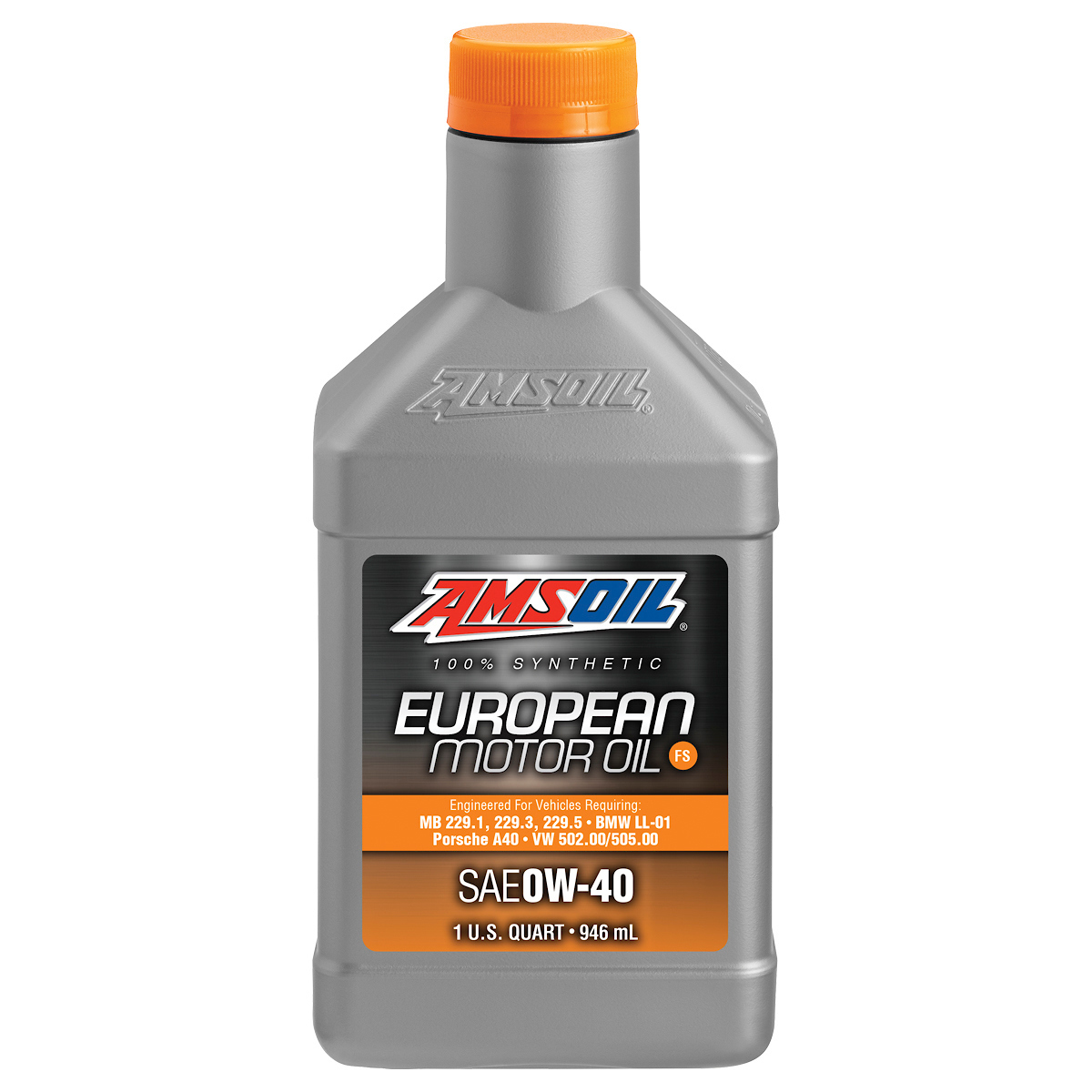 AMSOIL 0W-40 FS 100% SYNTHETIC EUROPEAN MOTOR OIL